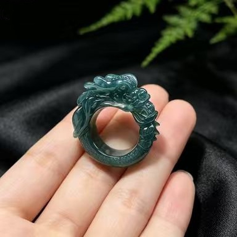 Anel de jadeíta de qualidade s - Rings avaliação e preço