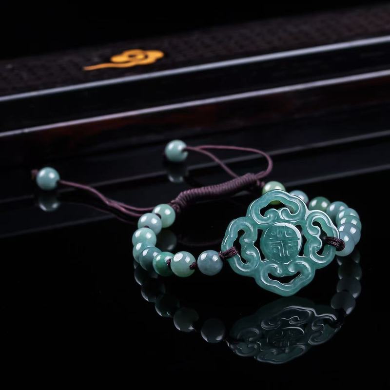 Pulseira de Jadeíta Natural Gr - Bracelets avaliação e preço