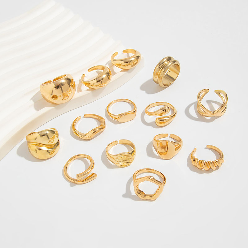 Moda vintage anéis de metal pa - Vintage Punk Knuckle Rings Set avaliação e preço