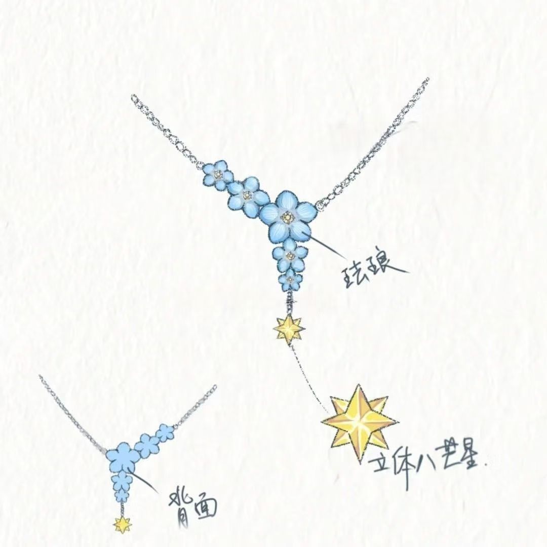 Colar com Pingente Xavier de L - Anime Pendant Necklace avaliação e preço