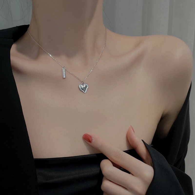 Colar Charmoso Mais Vendido co - Layered Pendant Necklace Aesthetic avaliação e preço