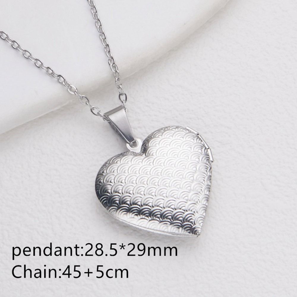 Colar DIY com Foto e Imagem Lo - Heart Locket Necklace Photo avaliação e preço